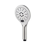 KPW Shower Head Detachable Handheld Brushed Nickel 3 Spray Modes High Pressure Showers