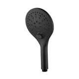 KPW Shower Head Detachable Handheld Matte Black 3 Spray Modes High Pressure Showers